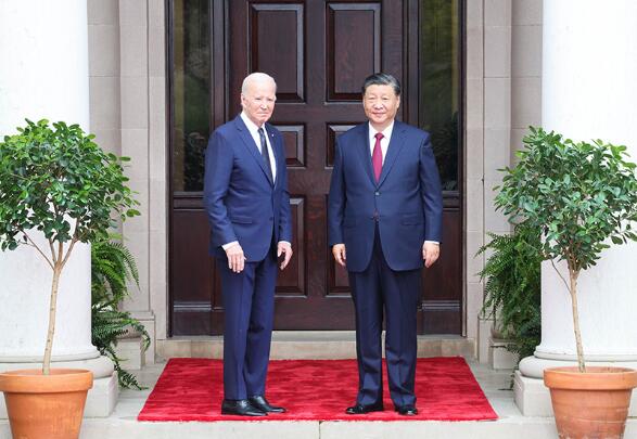 习近平同美国总统拜登举行中美元首会晤2 习近平同美国总统拜登举行中美元首会晤2