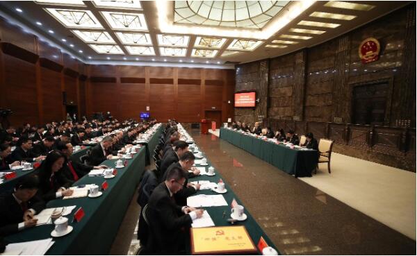 最高法召开2023年度基层党组织书记抓党建工作现场述职评议考核会1 最高法召开2023年度基层党组织书记抓党建工作现场述职评议考核会1
