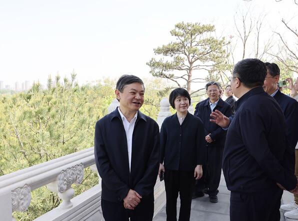 生态环境部部长黄润秋赴北京城市副中心调研生态环境保护工作3