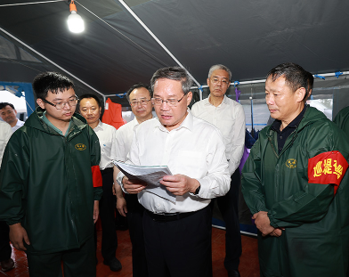 李强在江西检查指导防汛工作 1