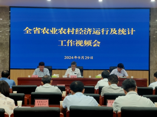 全省农业农村经济运行及统计工作视频会议在长沙召开