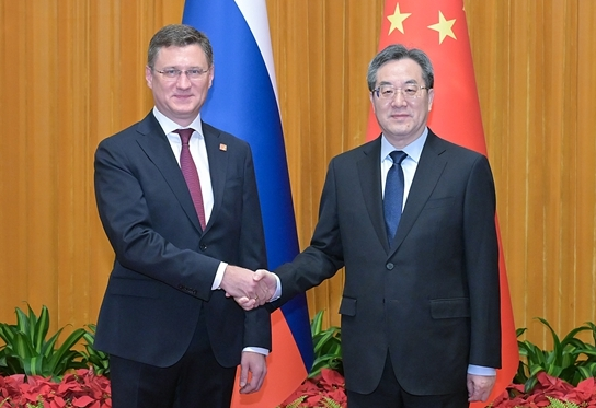 丁薛祥同俄罗斯副总理诺瓦克共同主持中俄能源合作委员会第二十二次会议 丁薛祥同俄罗斯副总理诺瓦克共同主持中俄能源合作委员会第二十二次会议