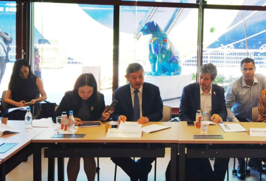 生态环境部部长黄润秋出席甲烷与其他非二氧化碳温室气体峰会并会见外方高级代表