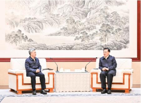 袁家军会见浙江省杭州市代表团一行 袁家军会见浙江省杭州市代表团一行